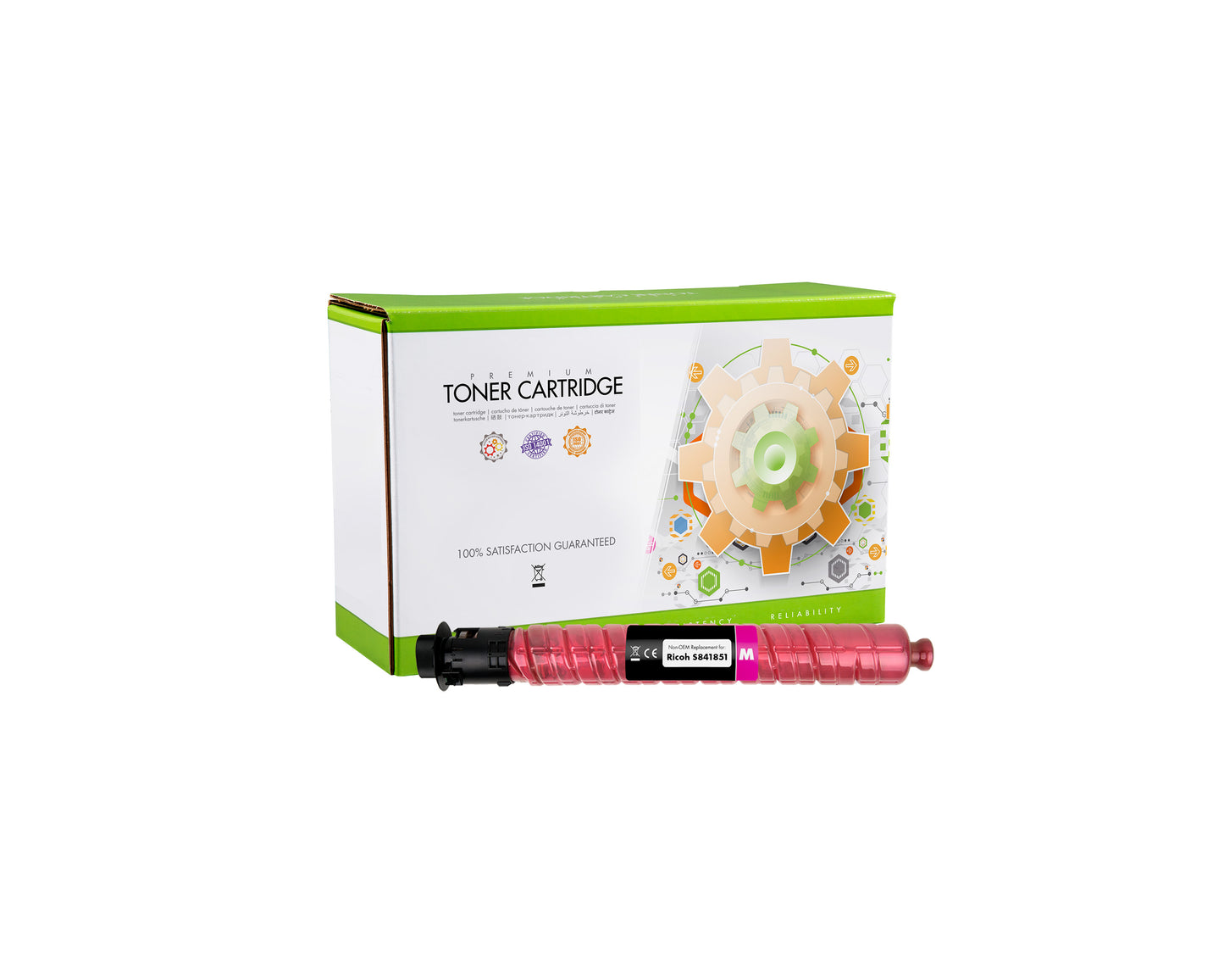 Ricoh 841920 Premium Toner Cartridge 9K Magenta PremiumToners.com