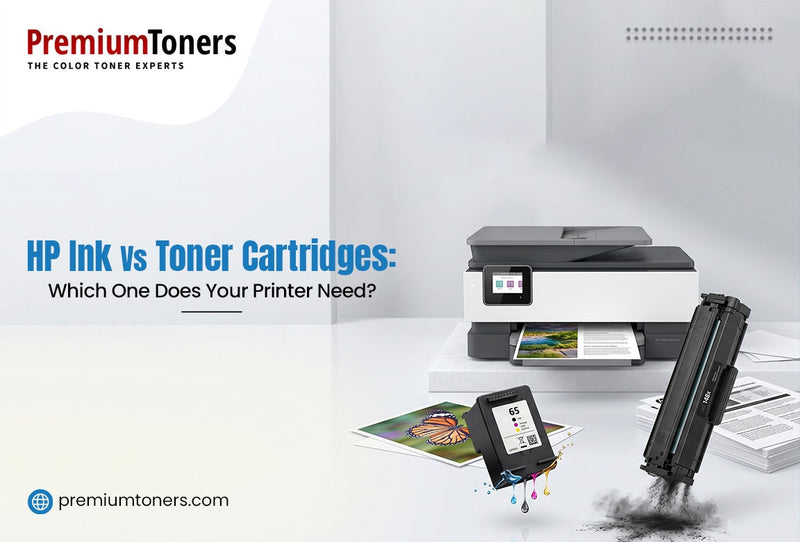 HP Ink vs Toner Cartridges: Which One Does Your Printer Need?