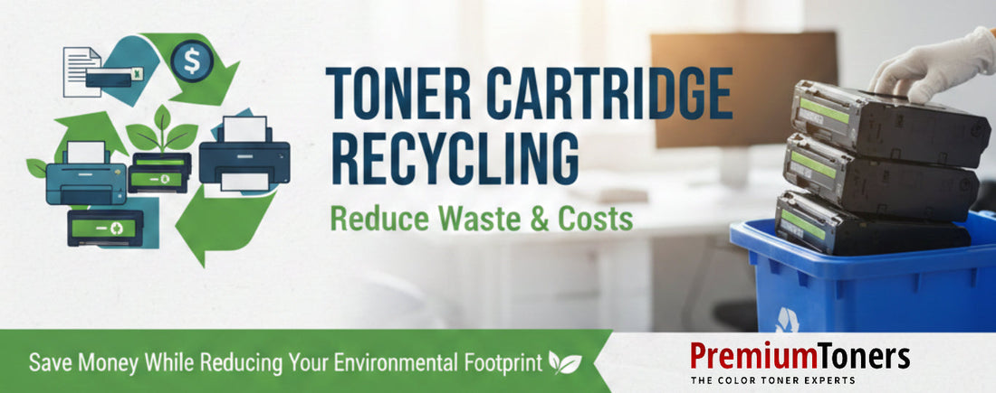 Toner Cartridge Recycling - Reduce Waste & Costs