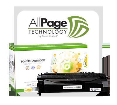 AllPage Technology for toner cartridges