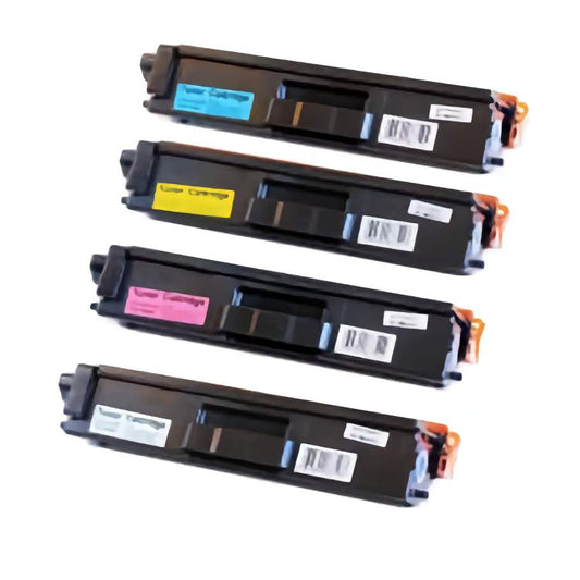 Set for 4 Brother  toner cartridges TN433bk TN433c TN433m TN433y